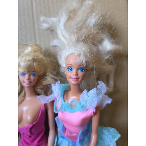 Vintage Barbie Dolls‎ Lot of 2 Blonde Hair Blue Eyes 70s Toys - Picture 4 of 7